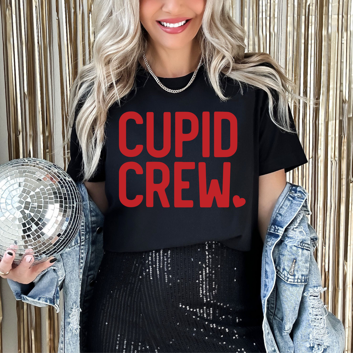 Cupid Crew Red Valentine's Day DTF Transfer