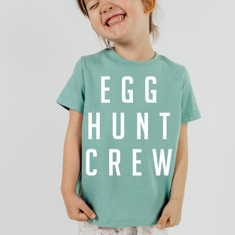 Egg Hunt Crew White Font Easter Digital Download