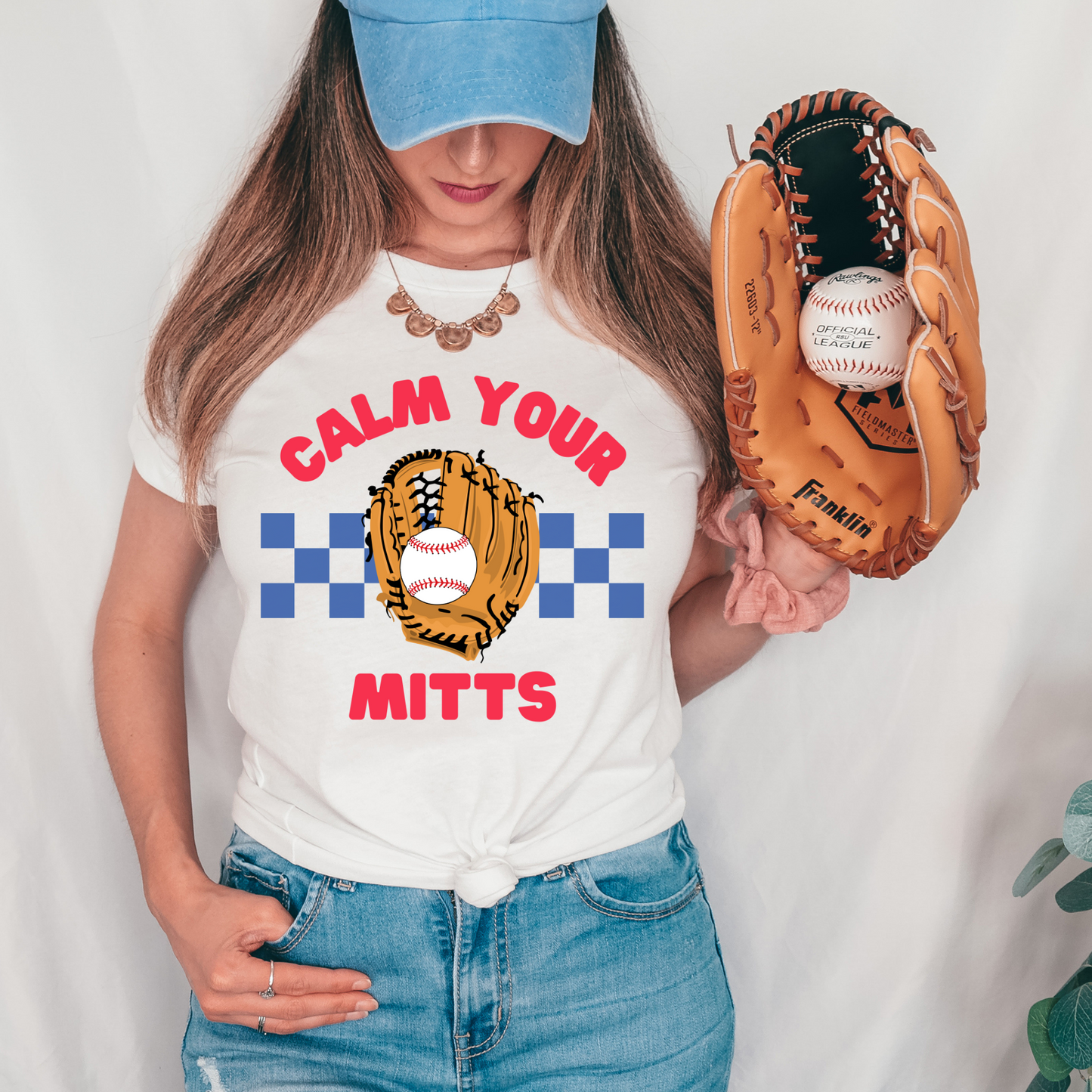 Calm your Mitts Baseball DTF Transfer