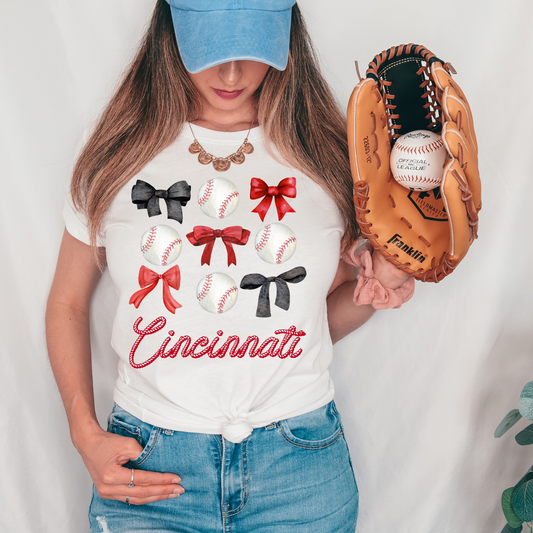 Cincinatti Baseball DTF Transfer