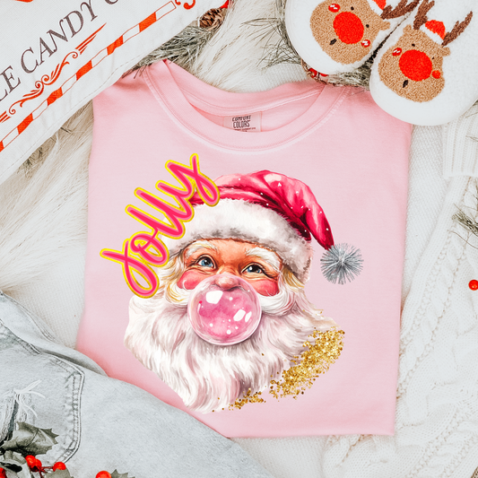 Jolly Preppy Christmas DTF Transfer