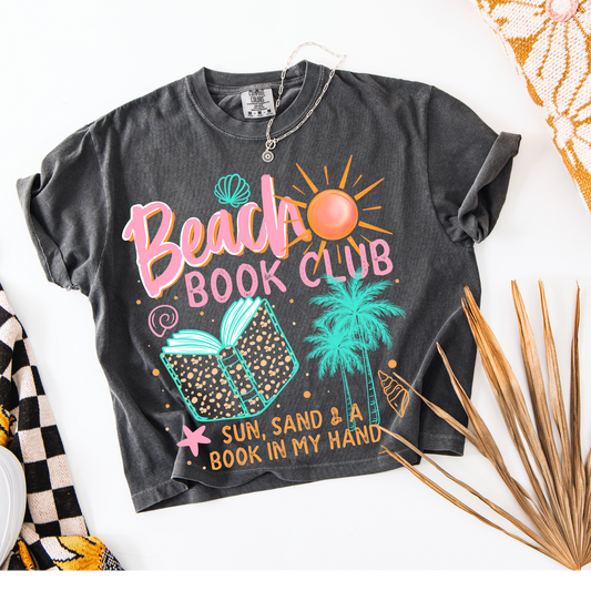 Beach Book Club Summer DTF Transfers