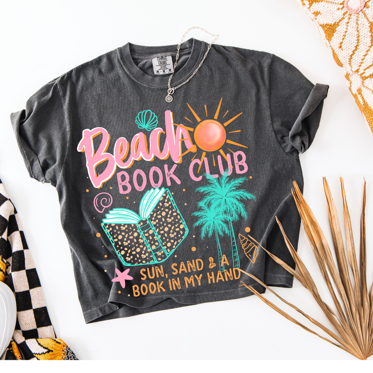 Beach Book Club Summer DTF Transfers
