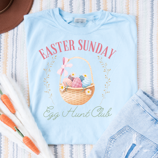 Easter Sunday Egg Hunt Club DTF Transfer