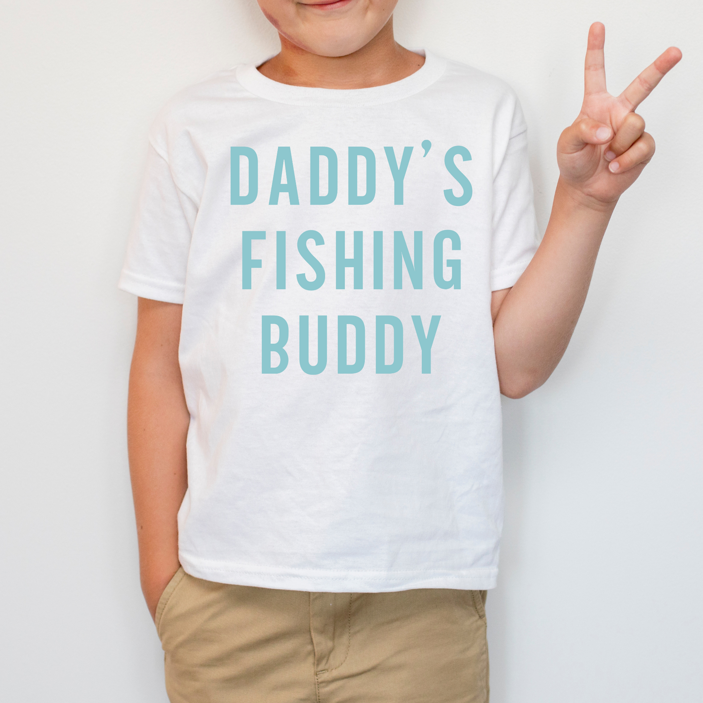 Daddy's Fishing Buddy DTF Transfer