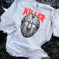 Rhinestone Killer Masked Halloween Horror DTF Transfer