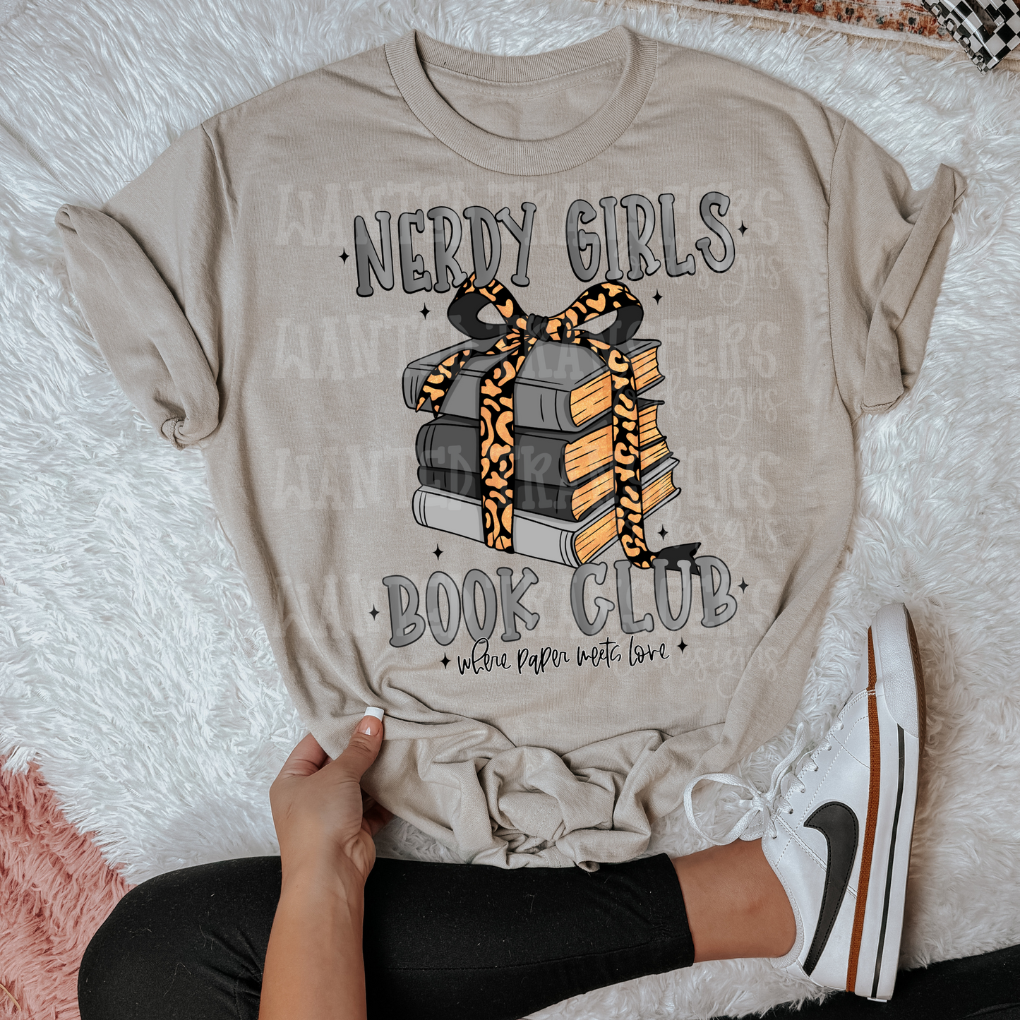 Nerdy Girls Book Club Exclusive Sublimation Transfer