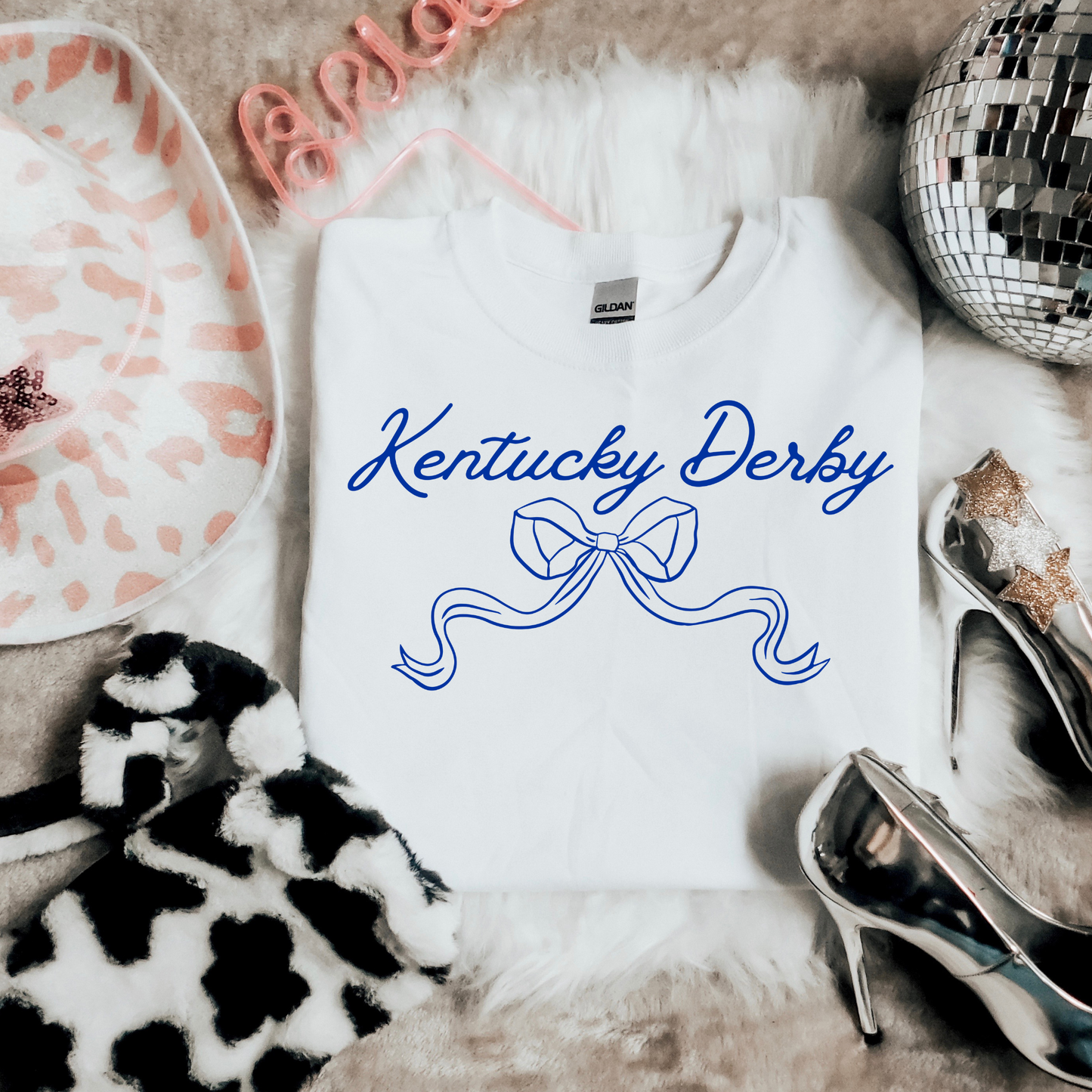 Kentucky Derby Coquette DTF Transfer