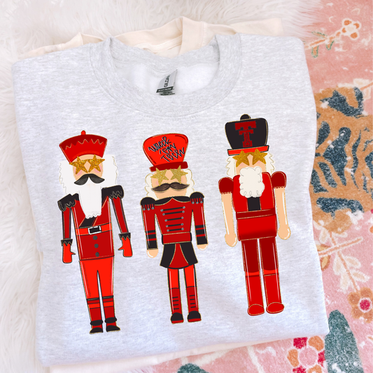 Wreck Em' Red Nutcracker DTF Transfer