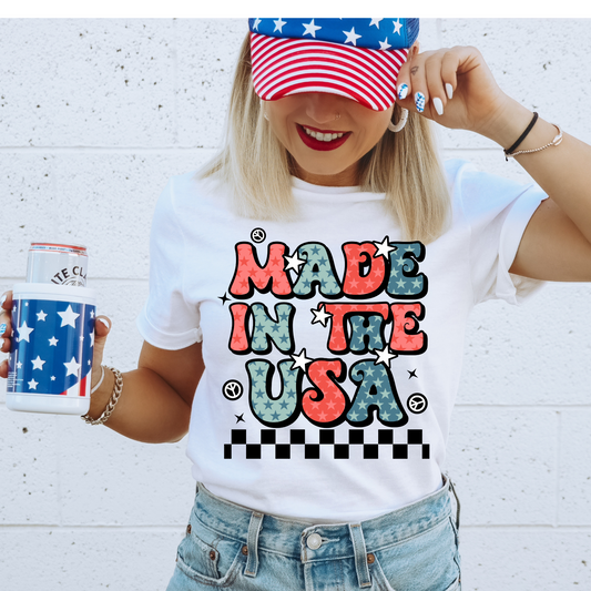 Made in the USA 4th of July DTF Transfer