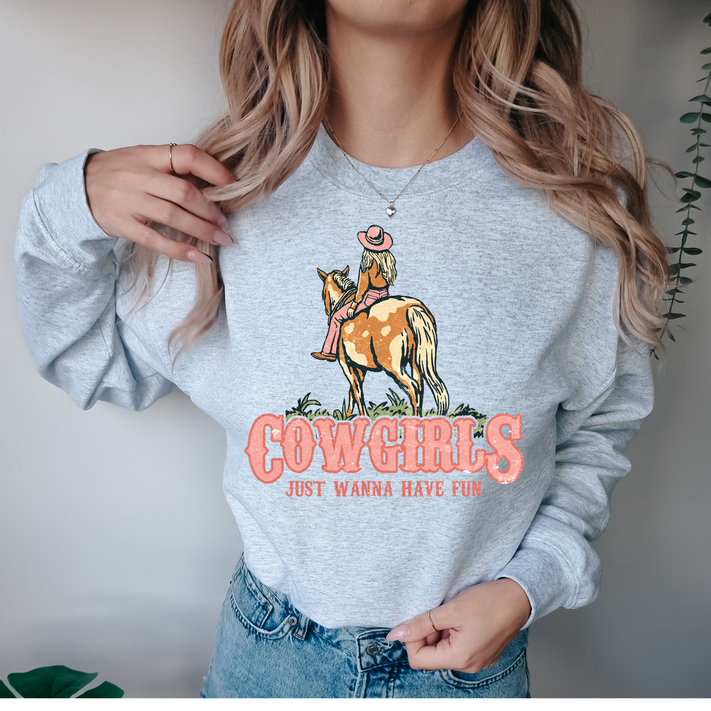 Cowgirls Just Wanna Have Fun DTF Transfer