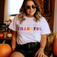 Thankful Colored Repeated Thanksgiving DTF Transfer