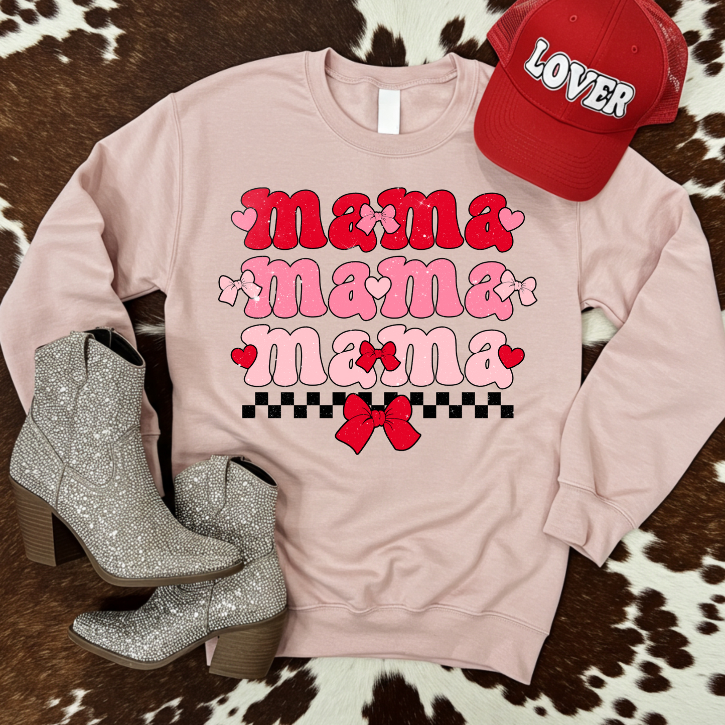 Mama Valentine's DTF Transfer