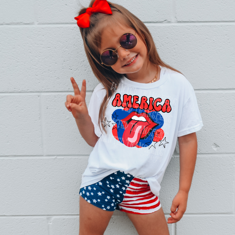 America Mouth Exclusive Sublimation Transfer