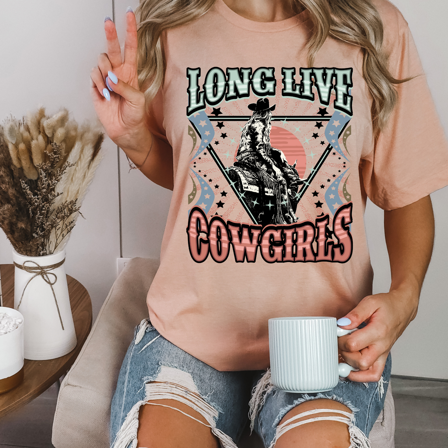 Long Live Cowgirls DTF Transfer