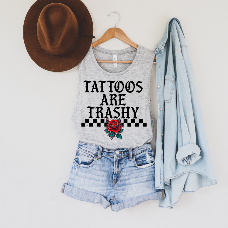 Tattoos are Trashy PNG Digital Download