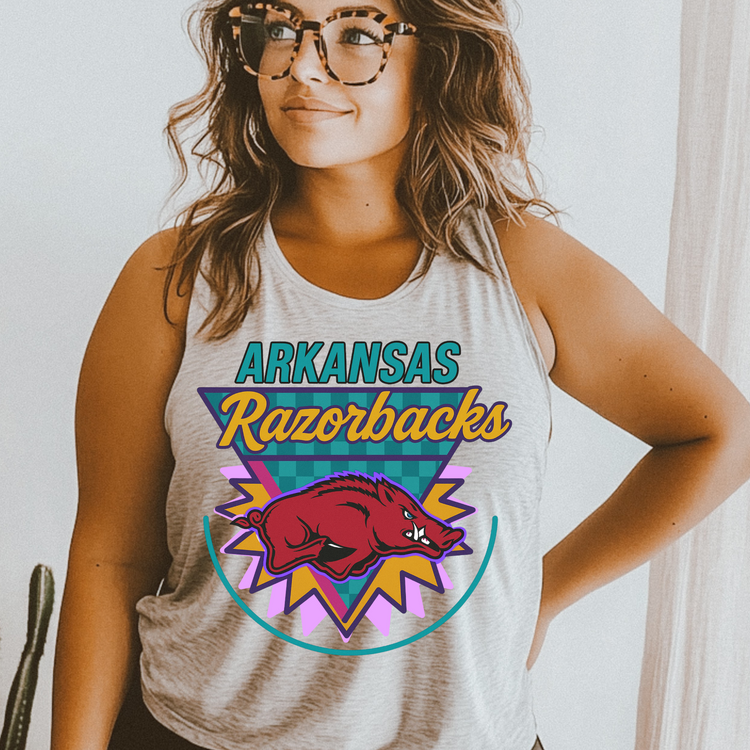 Past Time Arkansas DTF Transfer