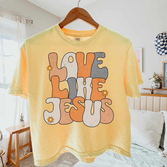 Love Like Jesus DTF Transfer