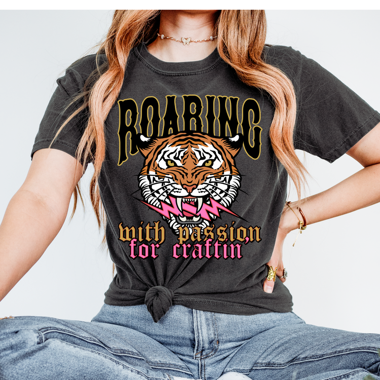 Roaring with a Passion for Craftin DTF Transfer