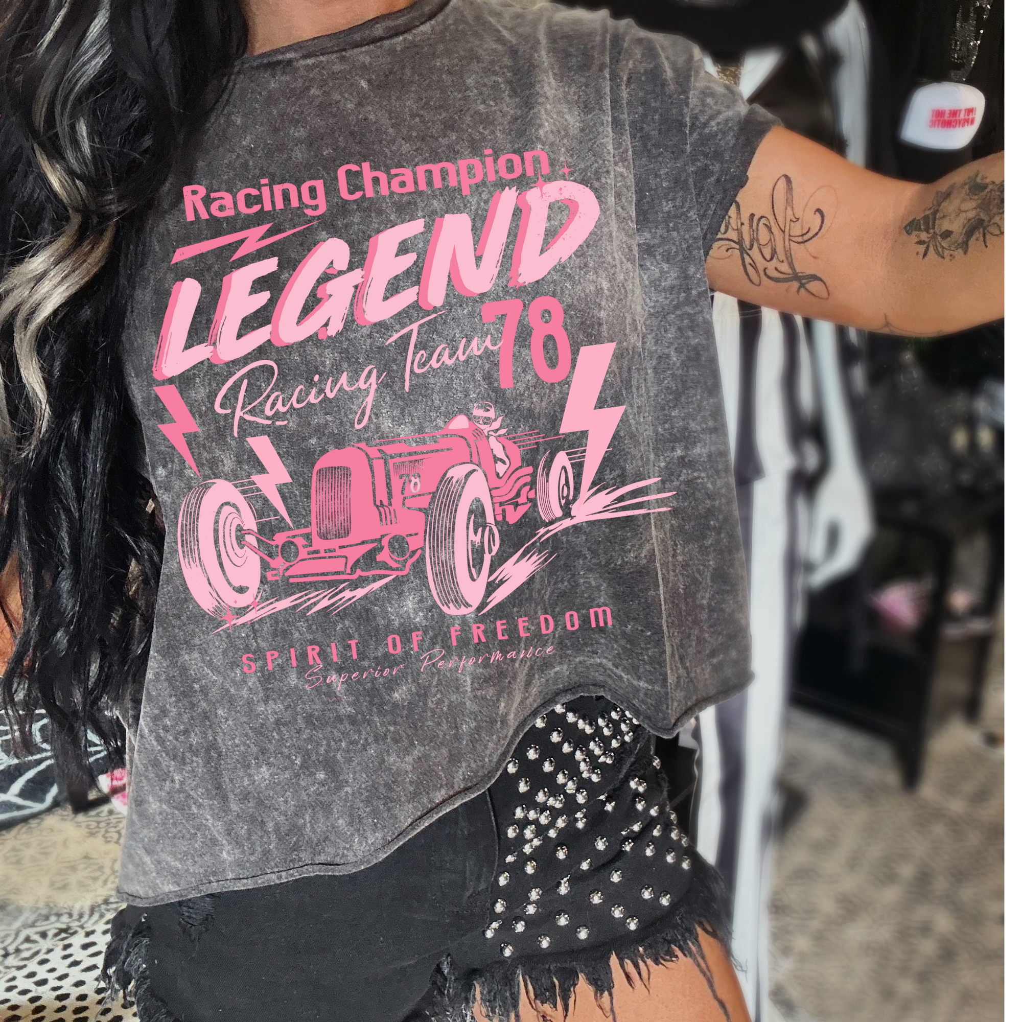 Racing Champion Legend DTF Transfer – Wild & Wanted DTF, Badass ...