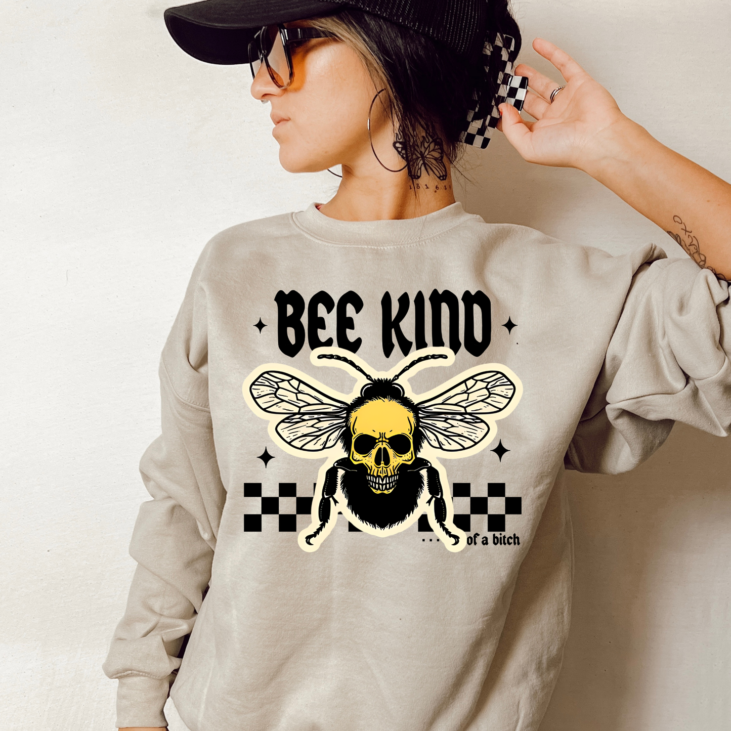 Bee Kind of a B PNG Digital Download