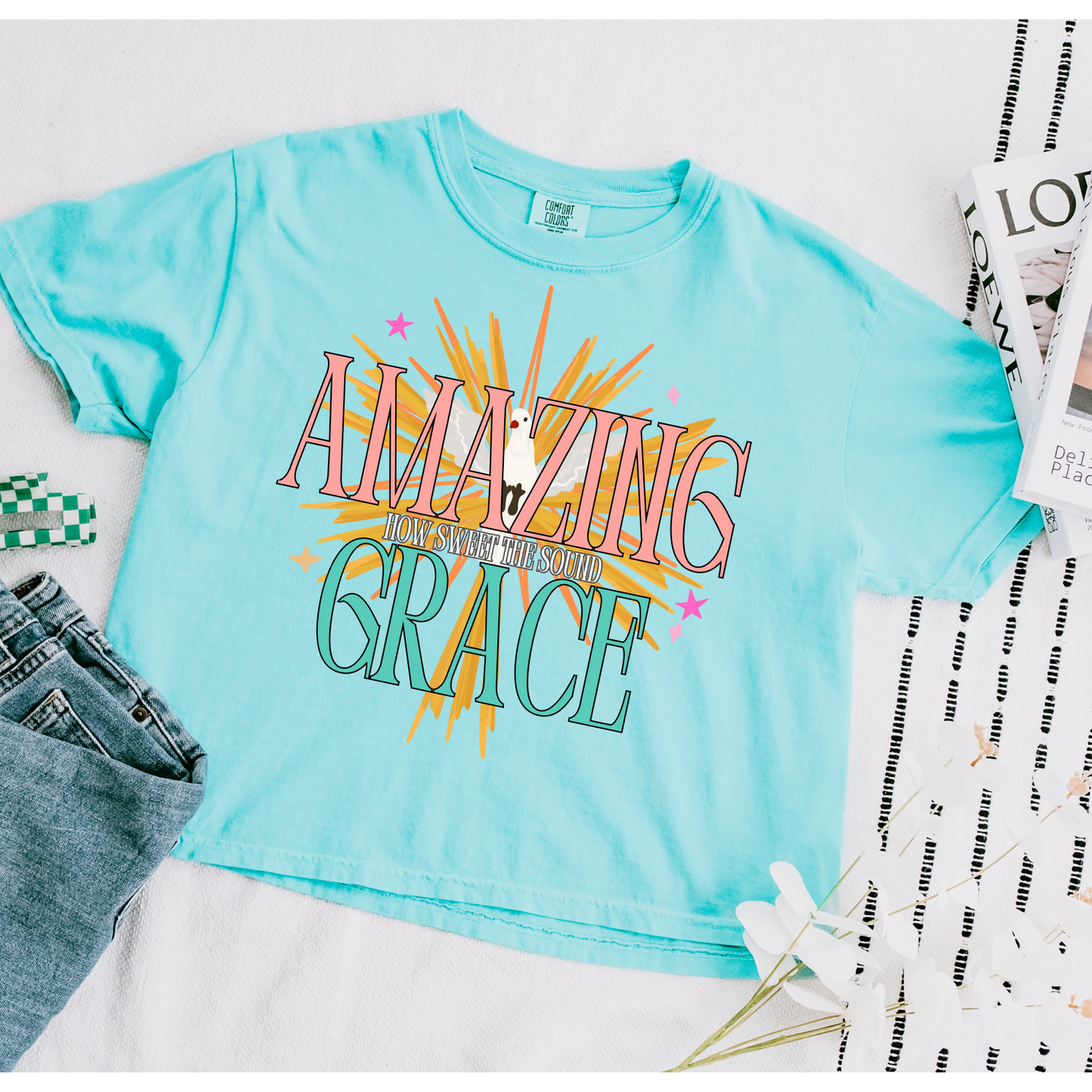Amazing Grace Faith DTF Transfer