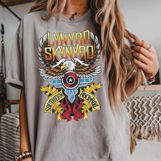 Vintage Southern Rock N' Roll DTF Transfer