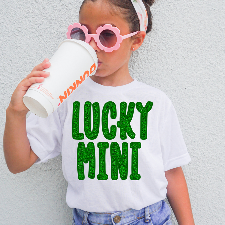 Lucky Mini Glitter Saint Patrick's Day DTF Transfer