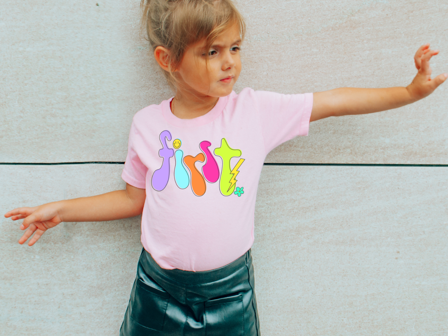 Retro First Grade Back to School DTF Transfer