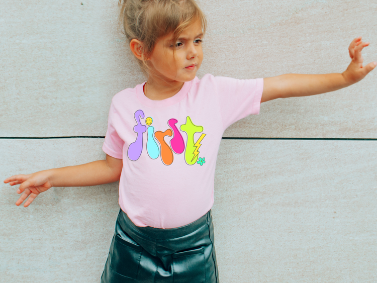 Retro First Grade Back to School DTF Transfer
