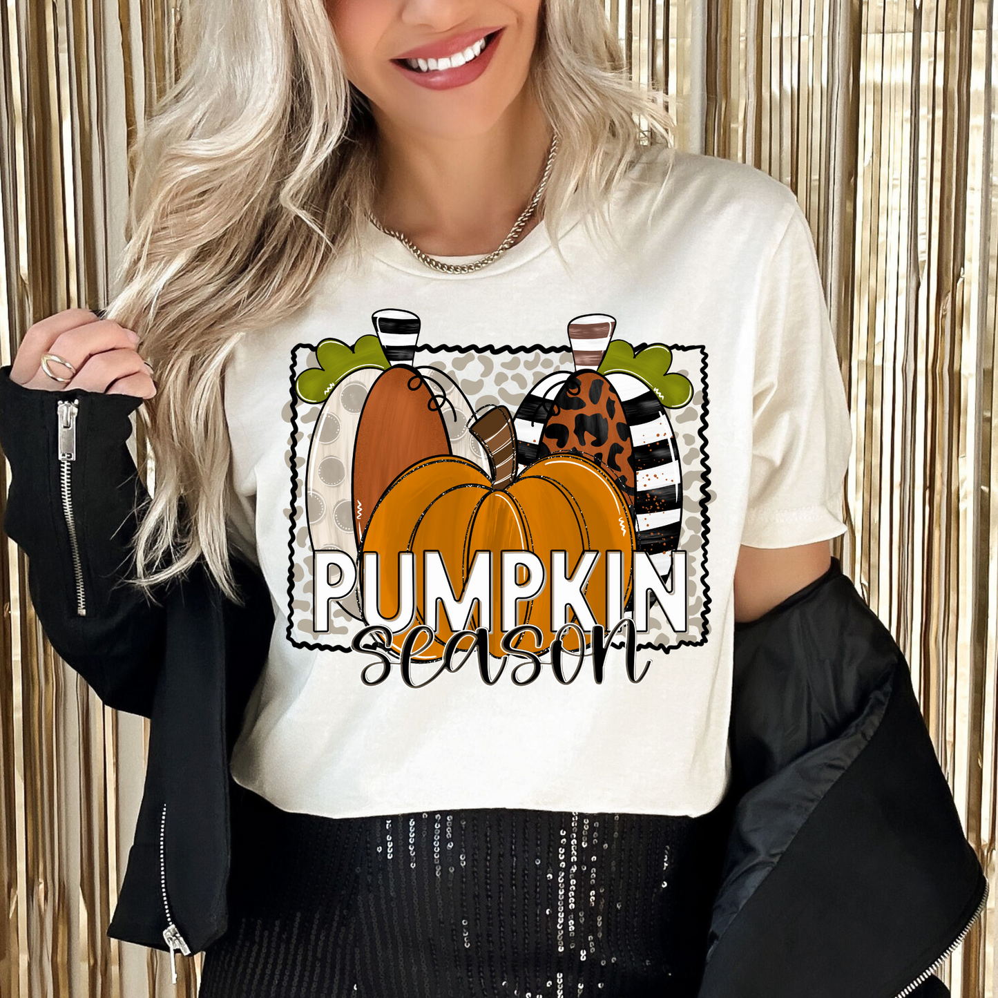 Pumpkin Season Fall DTF Transfer