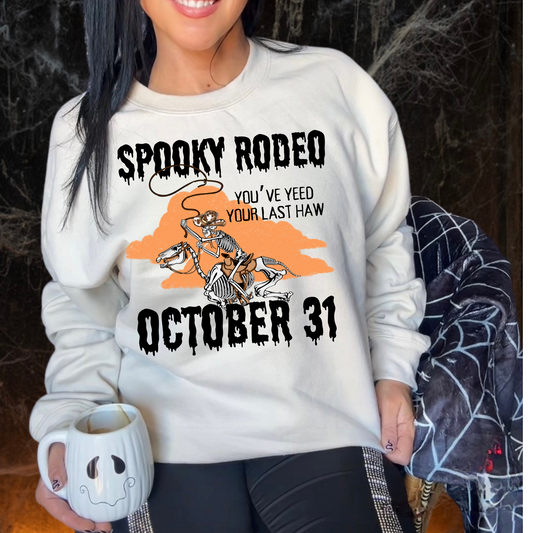 Spooky Rodeo Western Halloween DTF Transfer