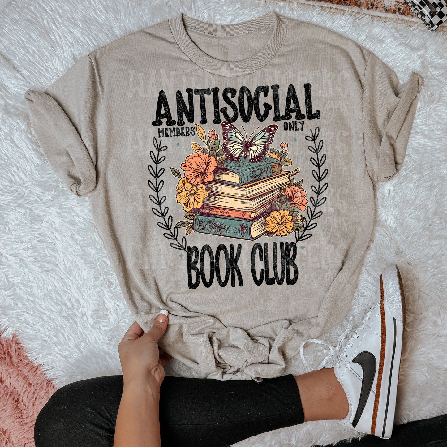 Antisocial Book Club Exclusive Sublimation Transfer