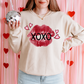 XOXO Lips Valentine's DTF Transfer