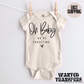 Oh Baby, We're Expecting, Cute Baby Announcement Onesie®, Bodysuit, New Pregnancy Announcement, First Baby Announcement, Announcement to Husband or Boyfriend