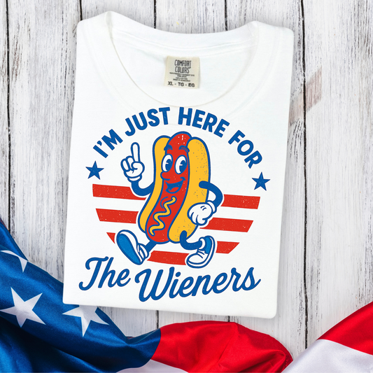 Here for the Weiners Retro V2 4th of July DTF Transfer