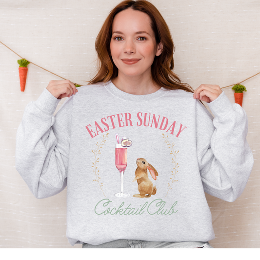 Easter Sunday Cocktail Club DTF Transfer
