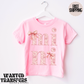 Floral Mini, Trendy Floral Kids Graphic Tee, Girls, Mommy and Me, Trendy Kids Tee, Everyday Tee