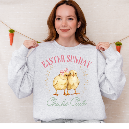 Easter Sunday Chicks Club DTF Transfer