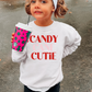 Candy Cane Cutie Christmas DTF Transfer