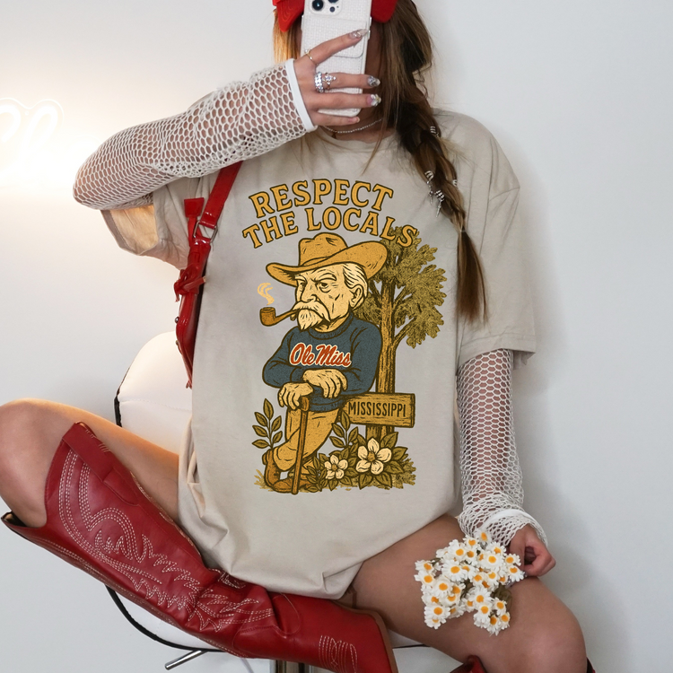 Respect the Locals Mississippi DTF Transfer