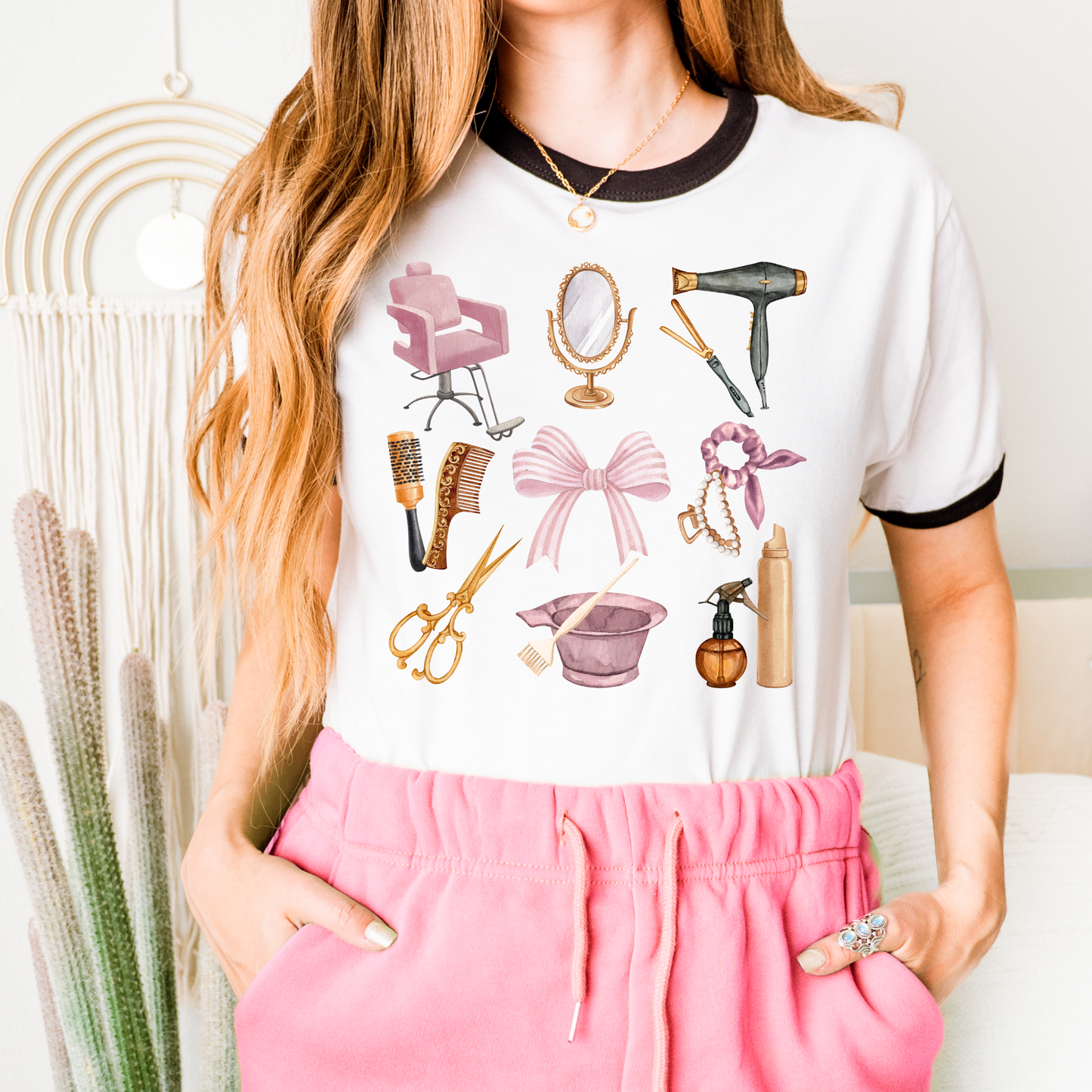 Hair Dresser Variety DTF Transfer