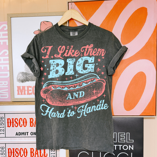 I Like Them Big and Hard to Handle V2 Funny 4th of July DTF Transfer