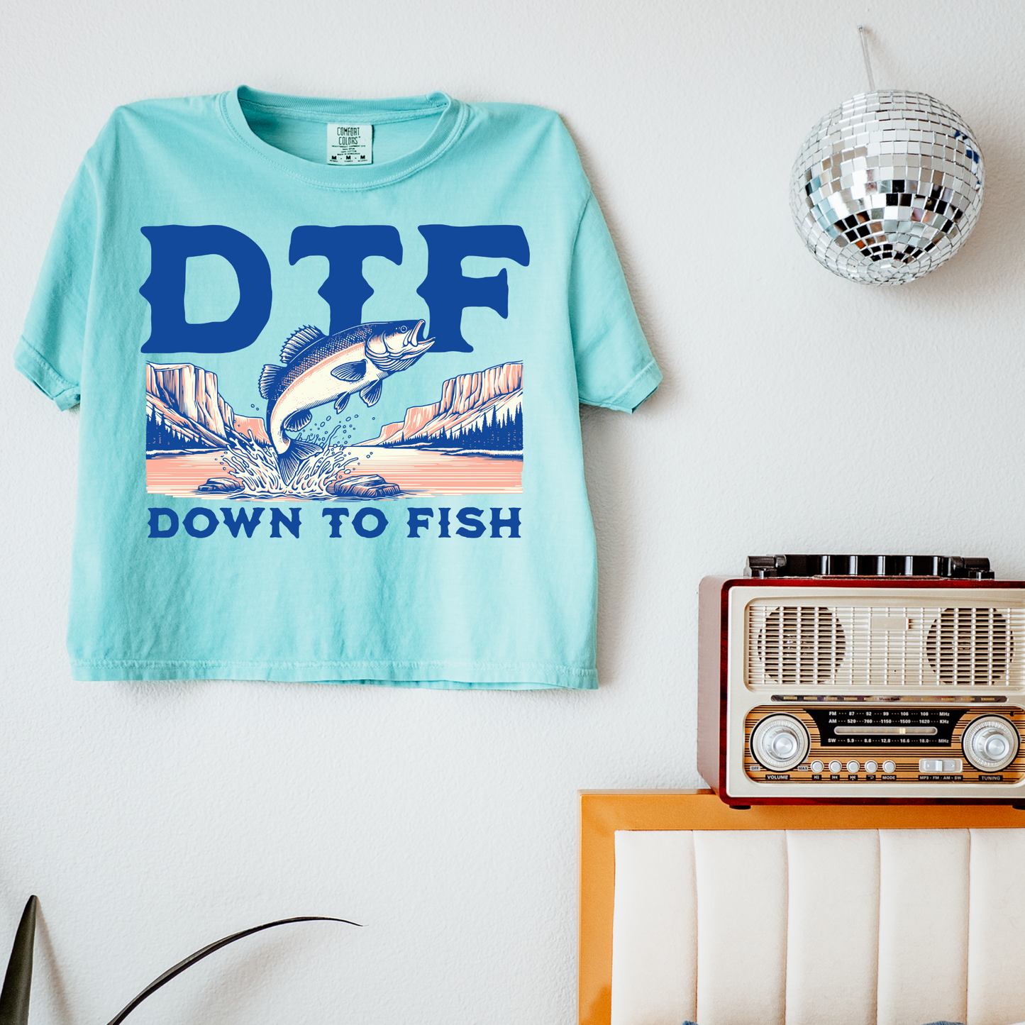 Down to Fish Summer DTF Transfer