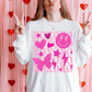 XOXO Pink Valentines DTF Transfer