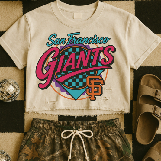 Vintage Giants DTF Transfer