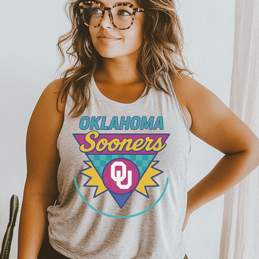 Past Time Oklahoma DTF Transfer
