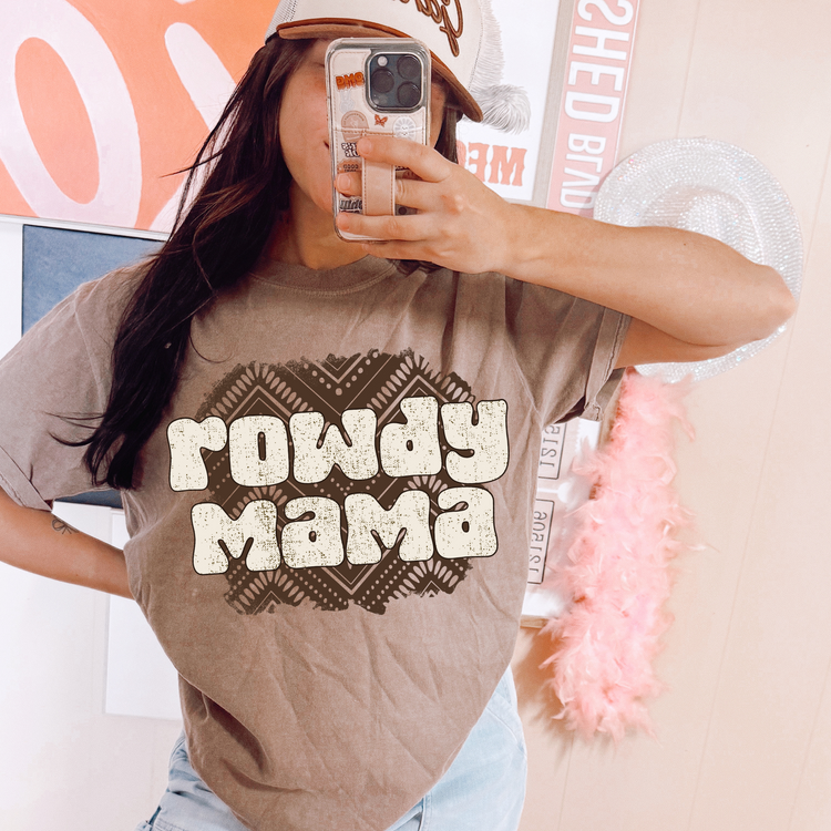 Rowdy Mama Western PNG Digital Download