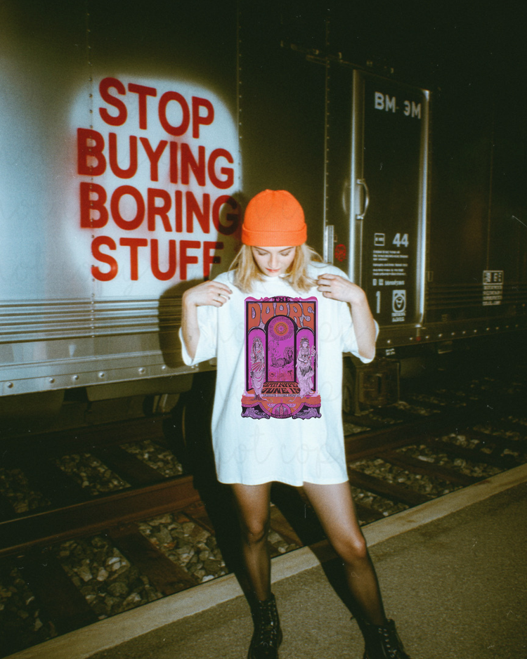 Vintage The Doors DTF Transfer