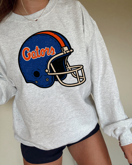 Vintage Helmet Gators DTF Transfer